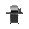 Gasgrill 'Key West' mit Turbozone anthrazit/schwarz 128 x 117 x 54 cm