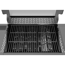Gasgrill 'Key West' mit Turbozone anthrazit/schwarz 128 x 117 x 54 cm