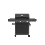 Gasgrill 'Key West' mit Turbozone anthrazit/schwarz 138 x 117 x 54 cm