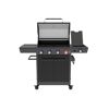 Gasgrill 'Key West' mit Turbozone anthrazit/schwarz 138 x 117 x 54 cm