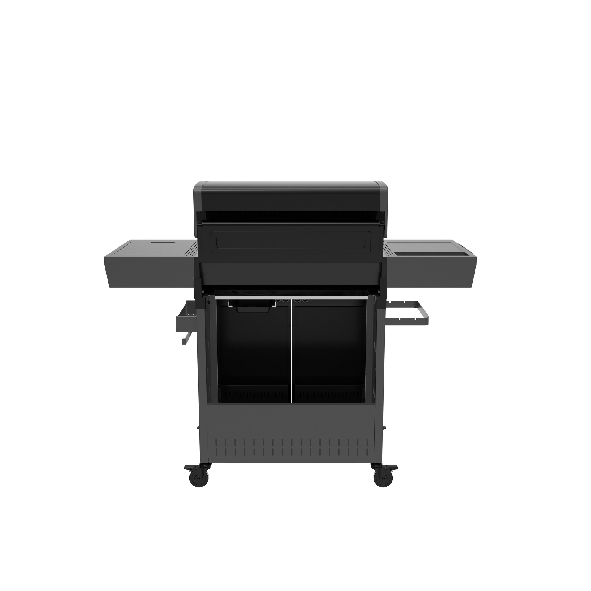 Gasgrill 'Key West' mit Turbozone anthrazit/schwarz 138 x 117 x 54 cm