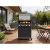 Gasgrill 'Key West' mit Turbozone anthrazit/schwarz 138 x 117 x 54 cm