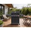 Gasgrill 'Key West' mit Turbozone anthrazit/schwarz 138 x 117 x 54 cm