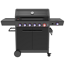 Gasgrill 'Key West' mit Turbozone anthrazit/schwarz 150 x 117 x 56 cm