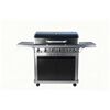 Gasgrill 'Detroit' silbern/schwarz 158,5 x 114 x 53,5 cm