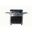 Gasgrill 'Detroit' silbern/schwarz 158,5 x 114 x 53,5 cm