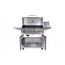 Gasgrill 'Detroit' silbern/schwarz 158,5 x 114 x 53,5 cm