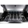 Gasgrill 'Detroit' silbern/schwarz 158,5 x 114 x 53,5 cm