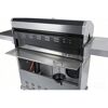 Gasgrill 'Detroit' silbern/schwarz 158,5 x 114 x 53,5 cm