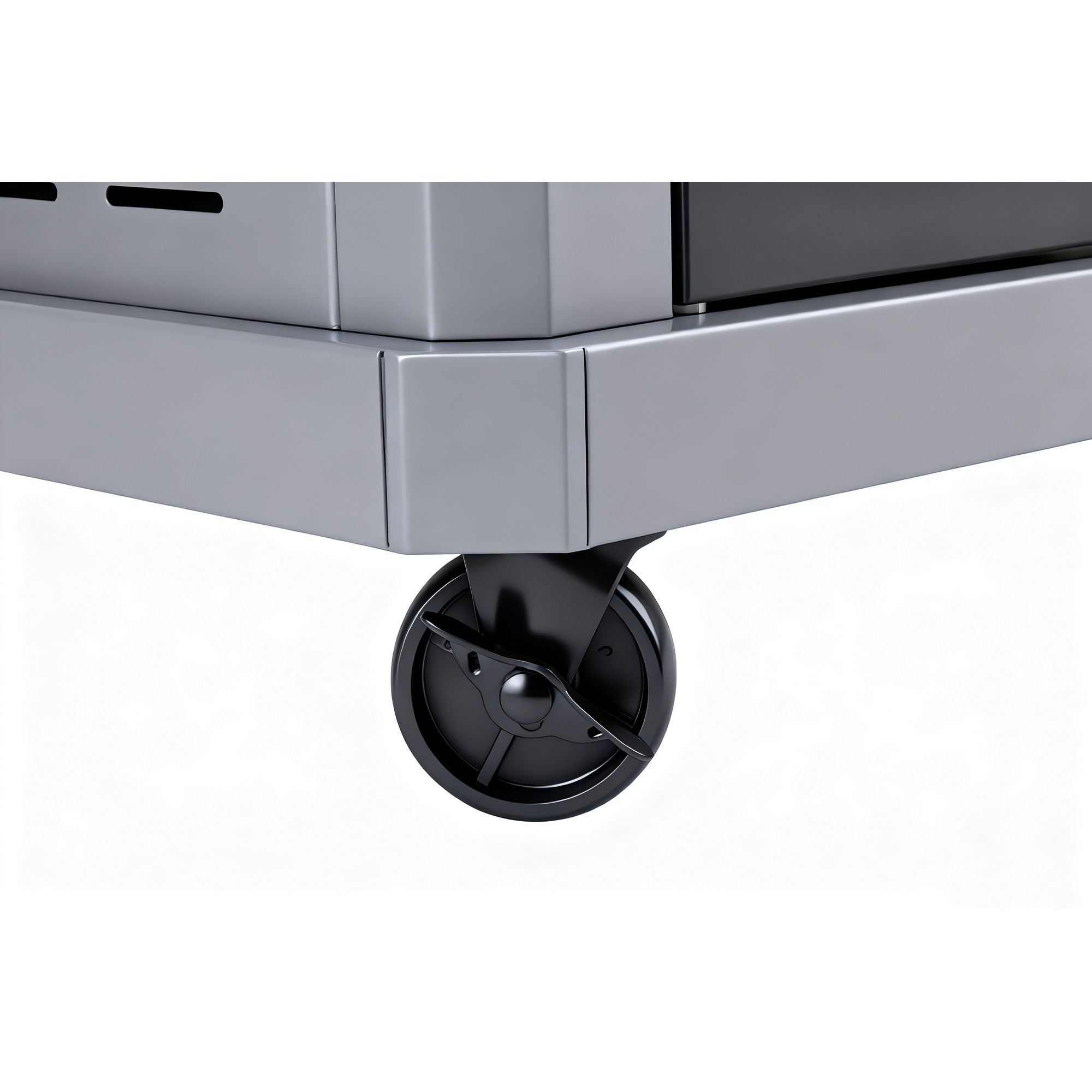 Gasgrill 'Detroit' silbern/schwarz 158,5 x 114 x 53,5 cm