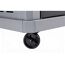 Gasgrill 'Detroit' silbern/schwarz 158,5 x 114 x 53,5 cm