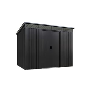 Gerätehaus 'Pent Shed Skylight' Metall anthrazit 260 x 205 x 195 cm