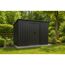 Gerätehaus 'Pent Shed Skylight' Metall anthrazit 260 x 205 x 195 cm