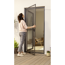 Türfliegengitter 'Comfort' Aluminium Rahmen weiß 100 x 220 cm