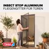 Türfliegengitter 'Comfort' Aluminium Rahmen anthrazit 100 x 220 cm