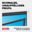 Türfliegengitter 'Comfort' Aluminium Rahmen anthrazit 100 x 220 cm