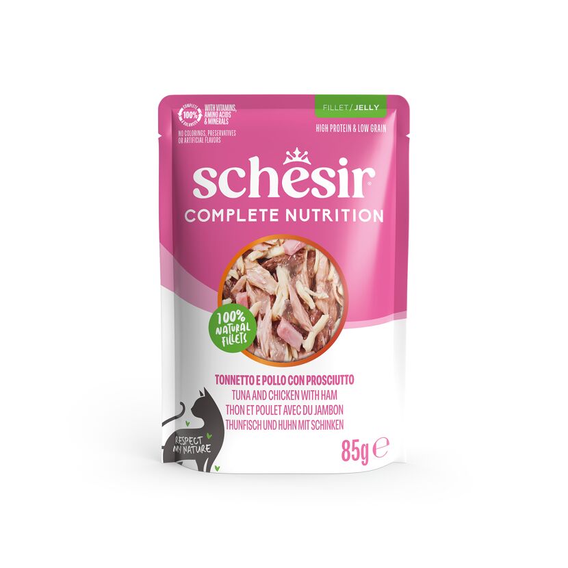 Katzenfutter Thunfisch Huhn Schinken Jelly 85 g