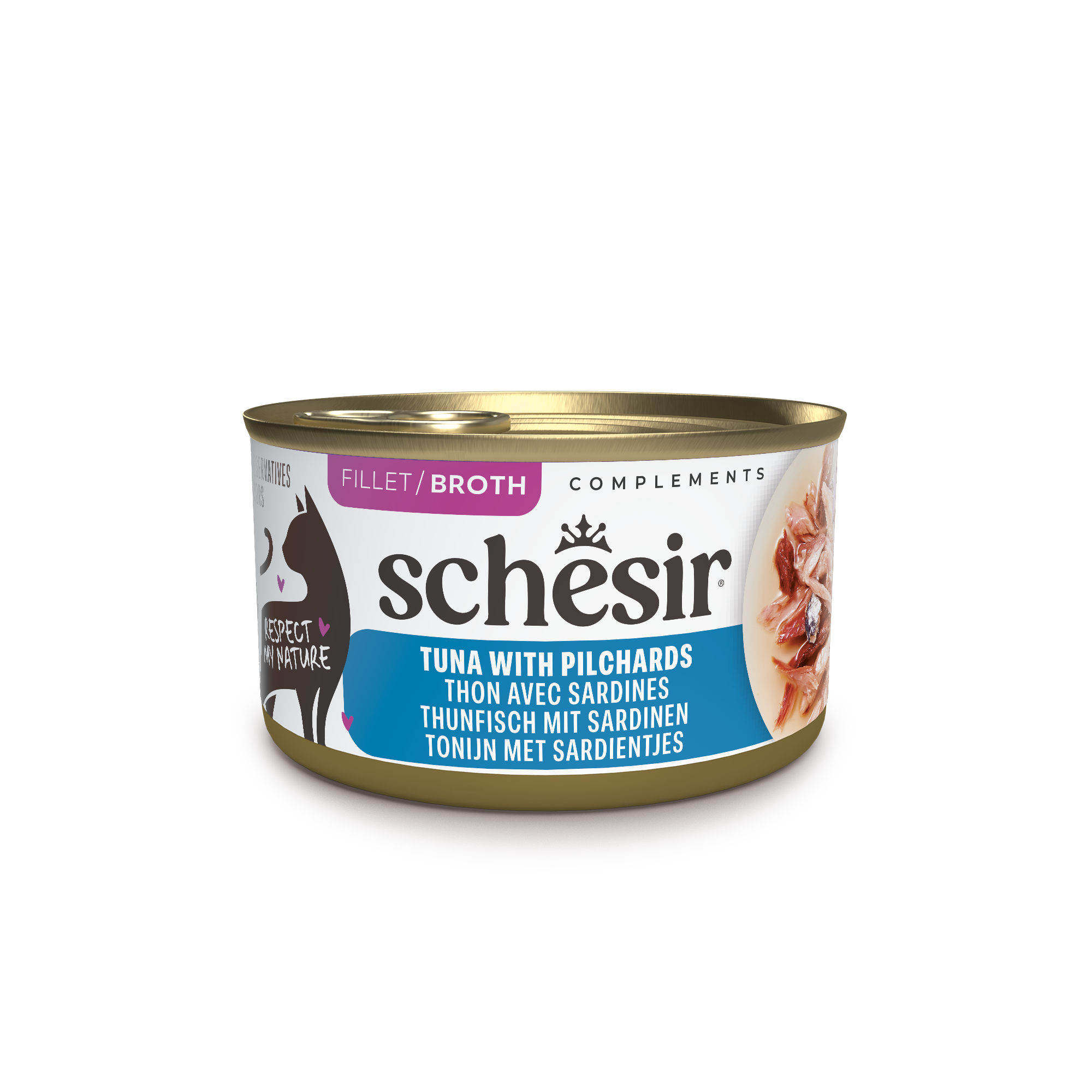 Katzenfutter Thunfisch Sardinen Broth 70 g