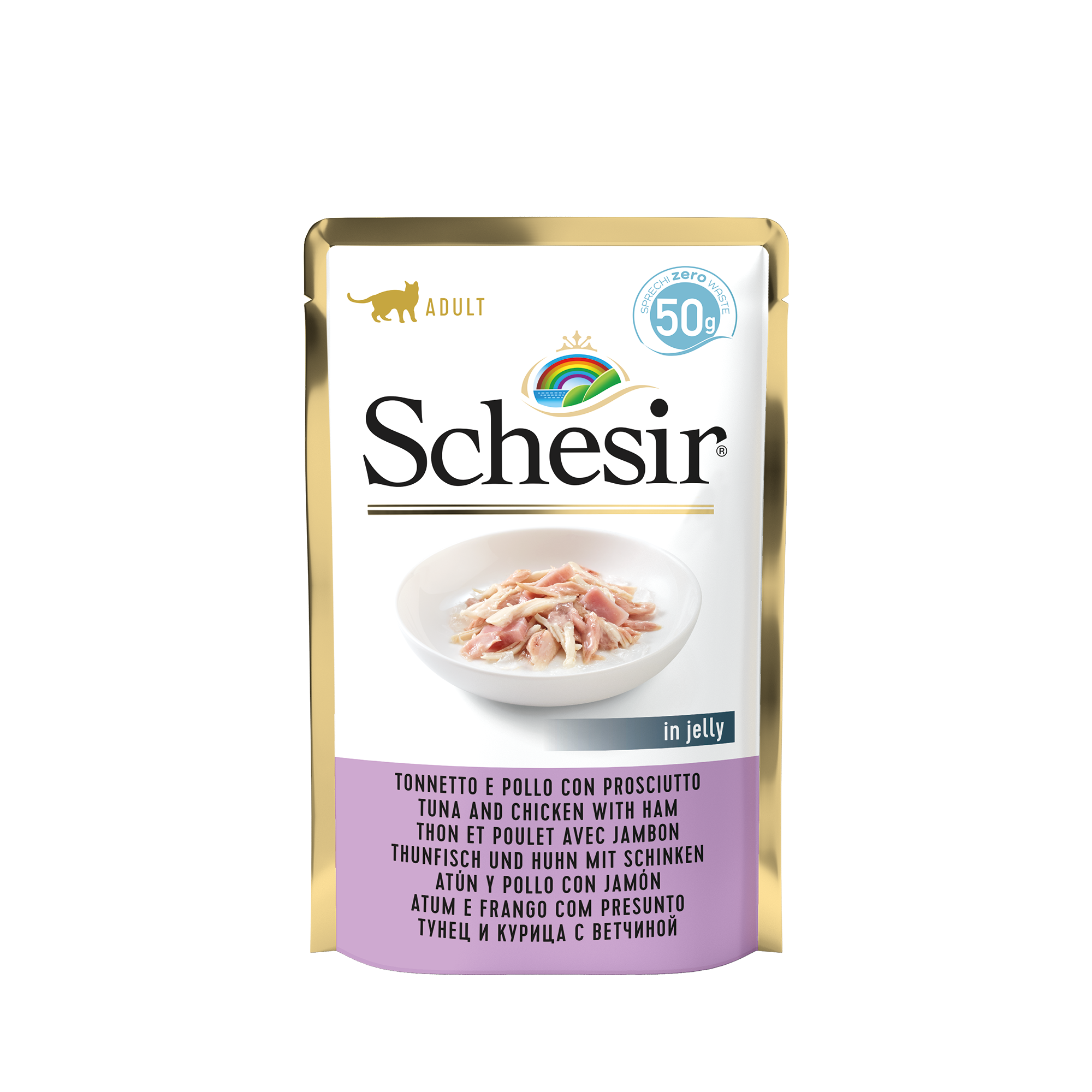 Katzenfutter Thunfisch Huhn Schinken 50 g