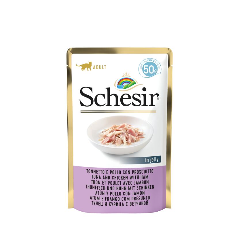 Katzenfutter Thunfisch Huhn Schinken 50 g