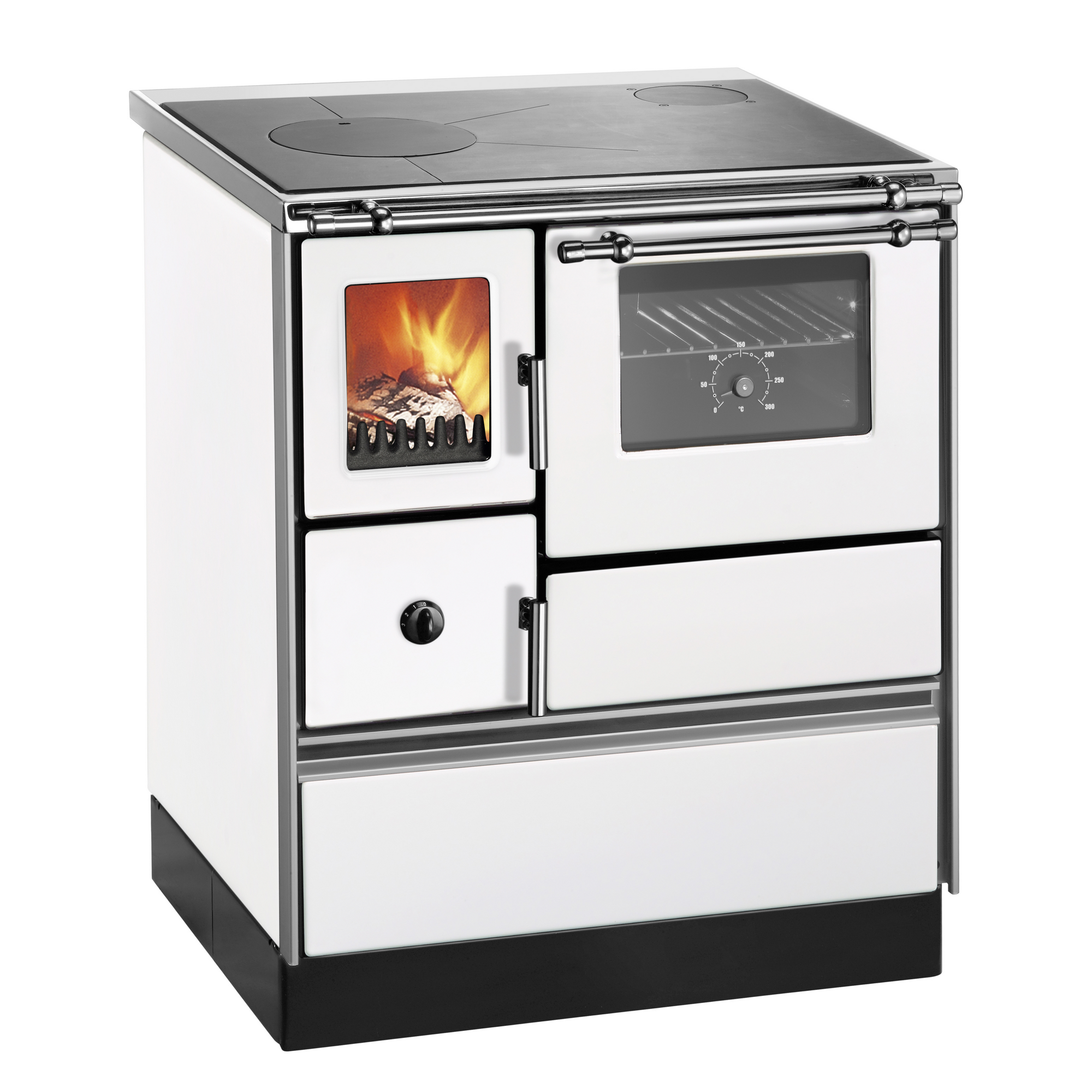 Landhausherd 'K76 70F' rechts weiß 7,6 kW