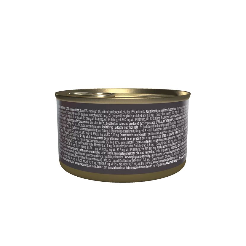 Katzenfutter Thunfisch Tintenfische Jelly 85 g