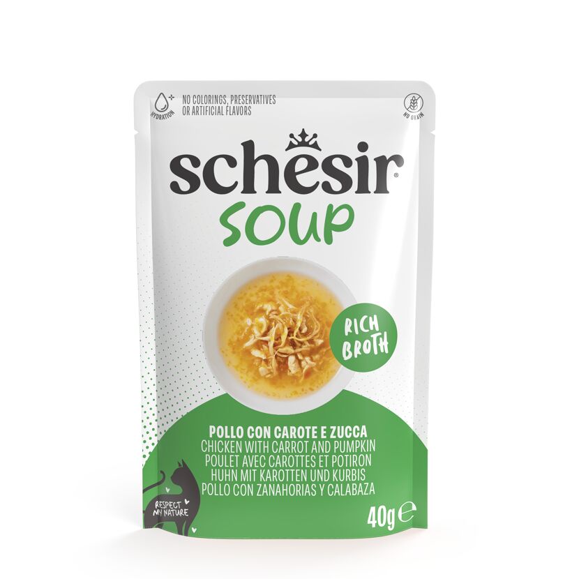 Katzenfutter Huhn Karotten Kürbis Soup 40 g