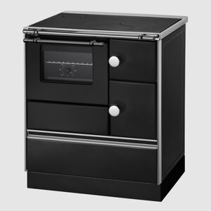 Landhausherd 'K76 70' links schwarz 7,3 kW