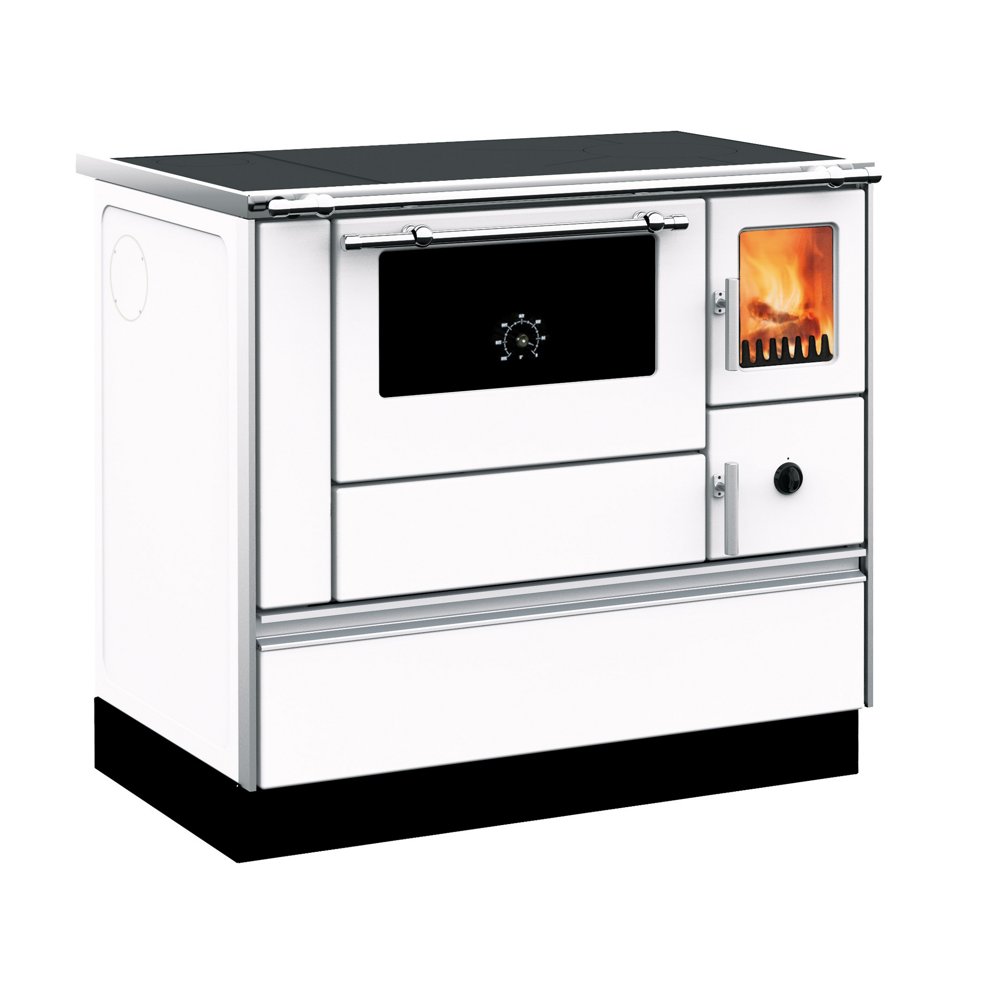 Landhausherd 'K76 90F' links weiß 7,6 kW