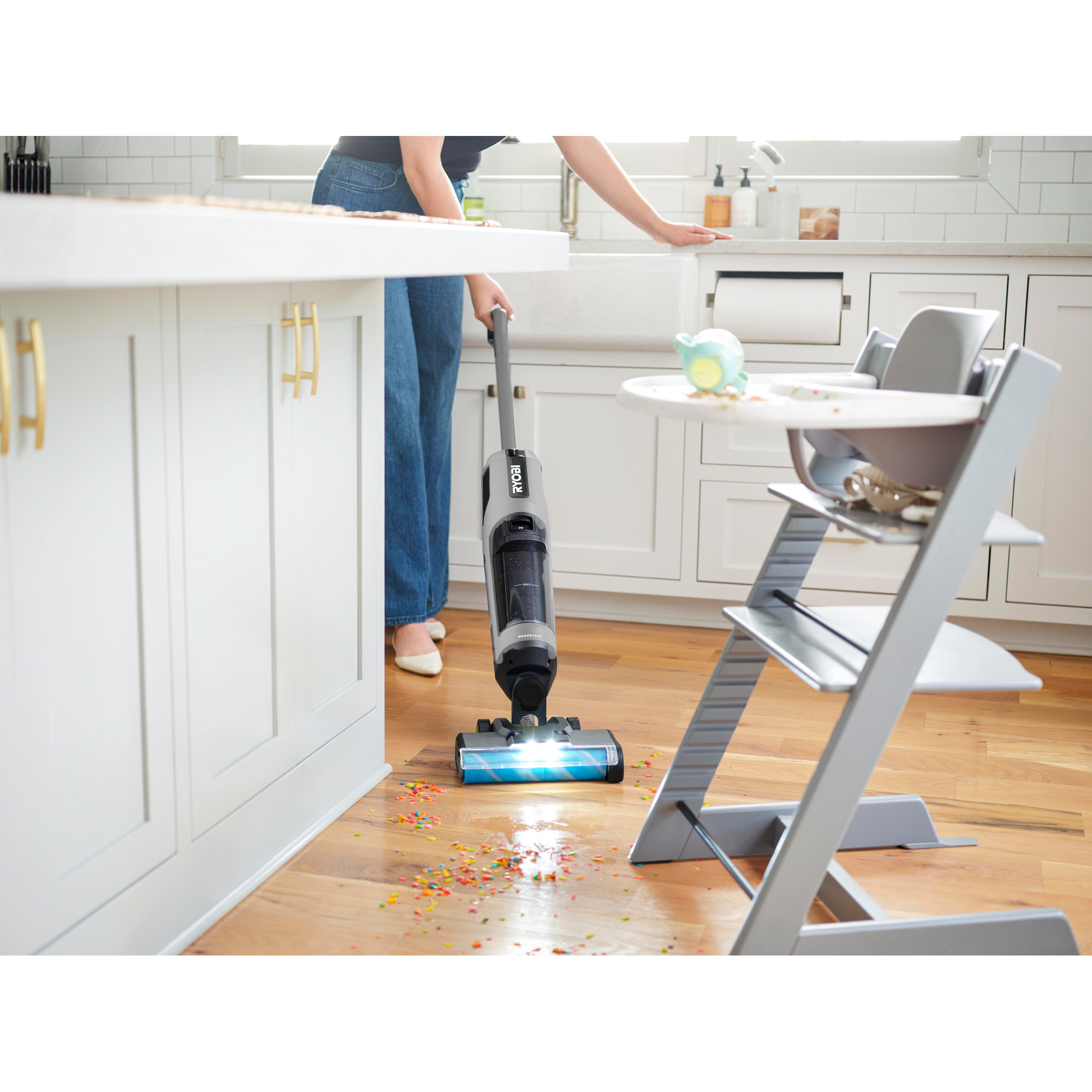 Multiflächenreiniger 'RHFC18BL-0' 3in1 'One+ Brushless' 18 V ohne Akku und Ladegerät