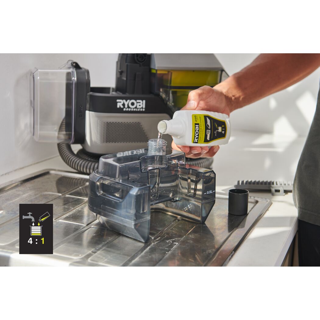 Akku-Textilreiniger Pro 'One+ Brushless RDC18BL-0' 18 V ohne Akku und Ladegerät
