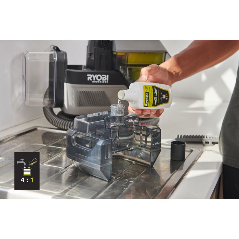 Akku-Textilreiniger Pro 'One+ Brushless RDC18BL-0' 18 V ohne Akku und Ladegerät
