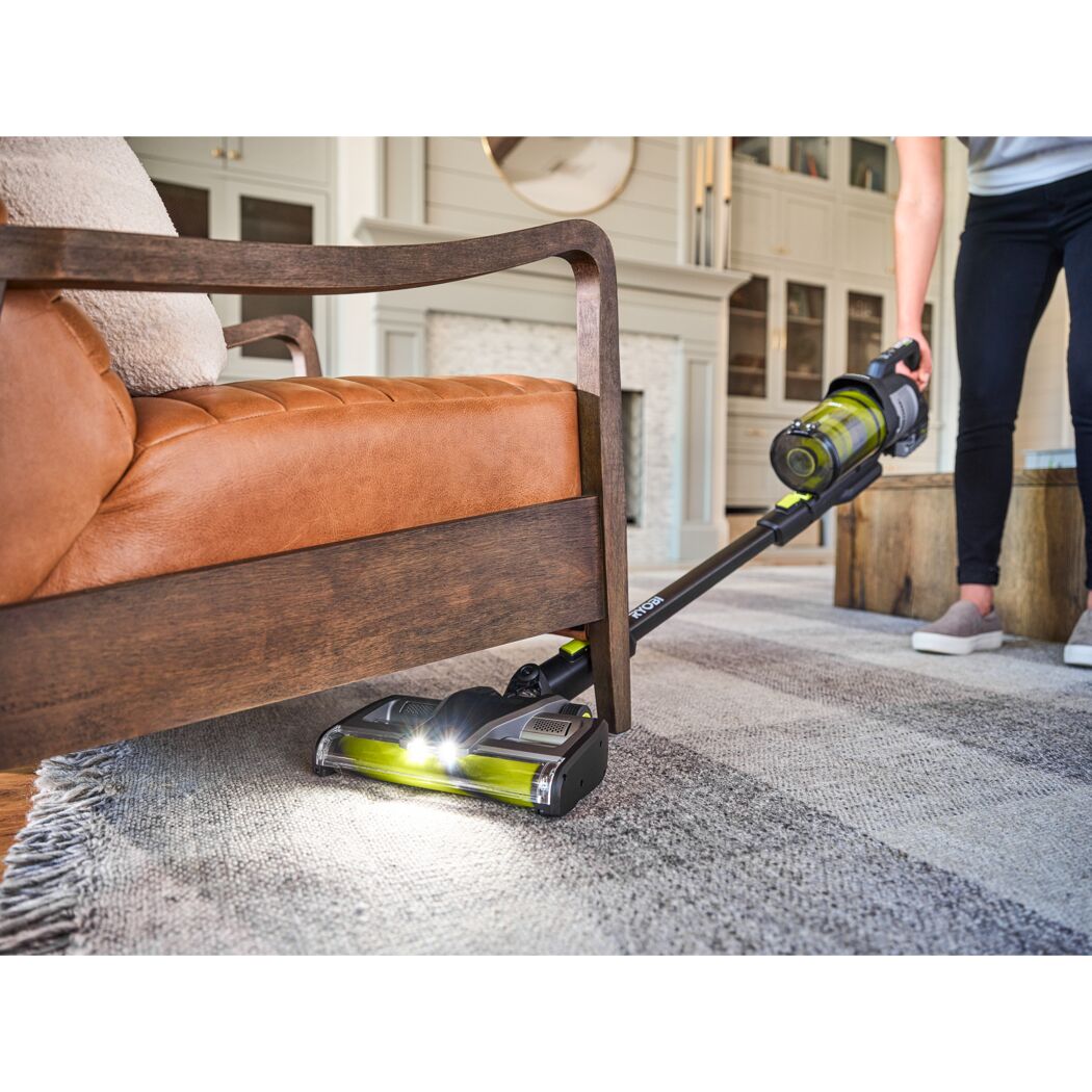 Akku-Staubsauger 'One+ Brushless RASV18BL1X40G' 18 V mit 4,0 Ah Akku und Wandhalterung