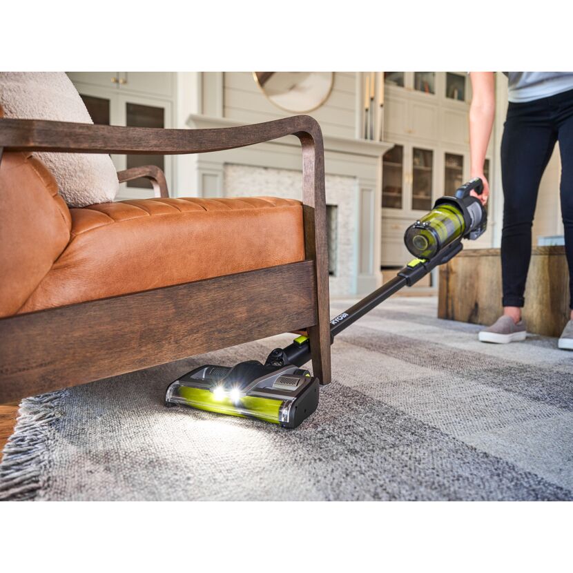 Akku-Staubsauger 'One+ Brushless RASV18BL1X40G' 18 V mit 4,0 Ah Akku und Wandhalterung