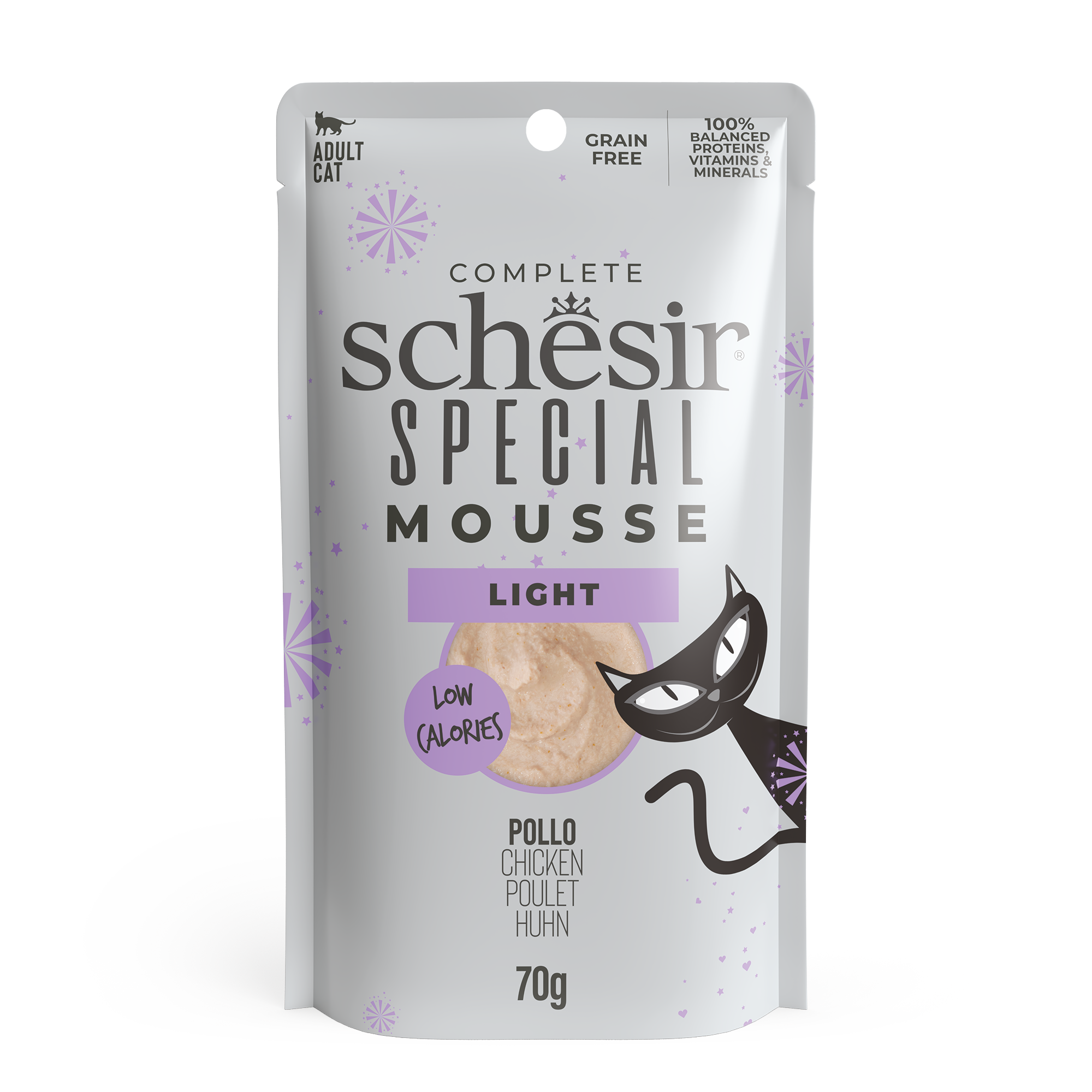 Katzenfutter Light Huhn Pute 70 g