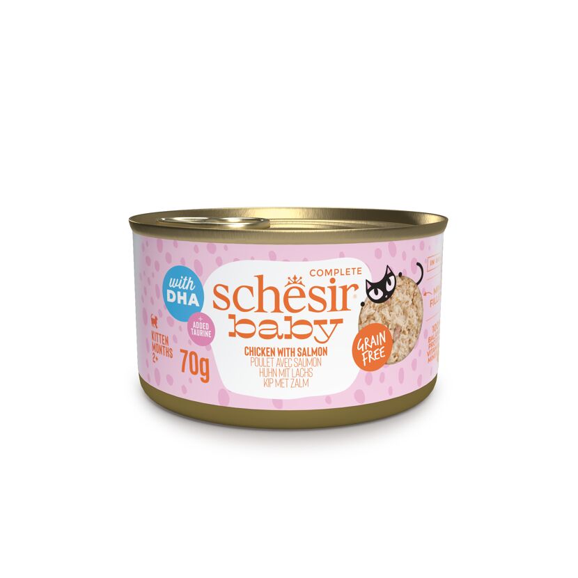 Katzenfutter Kitten Huhn Lachs 70 g