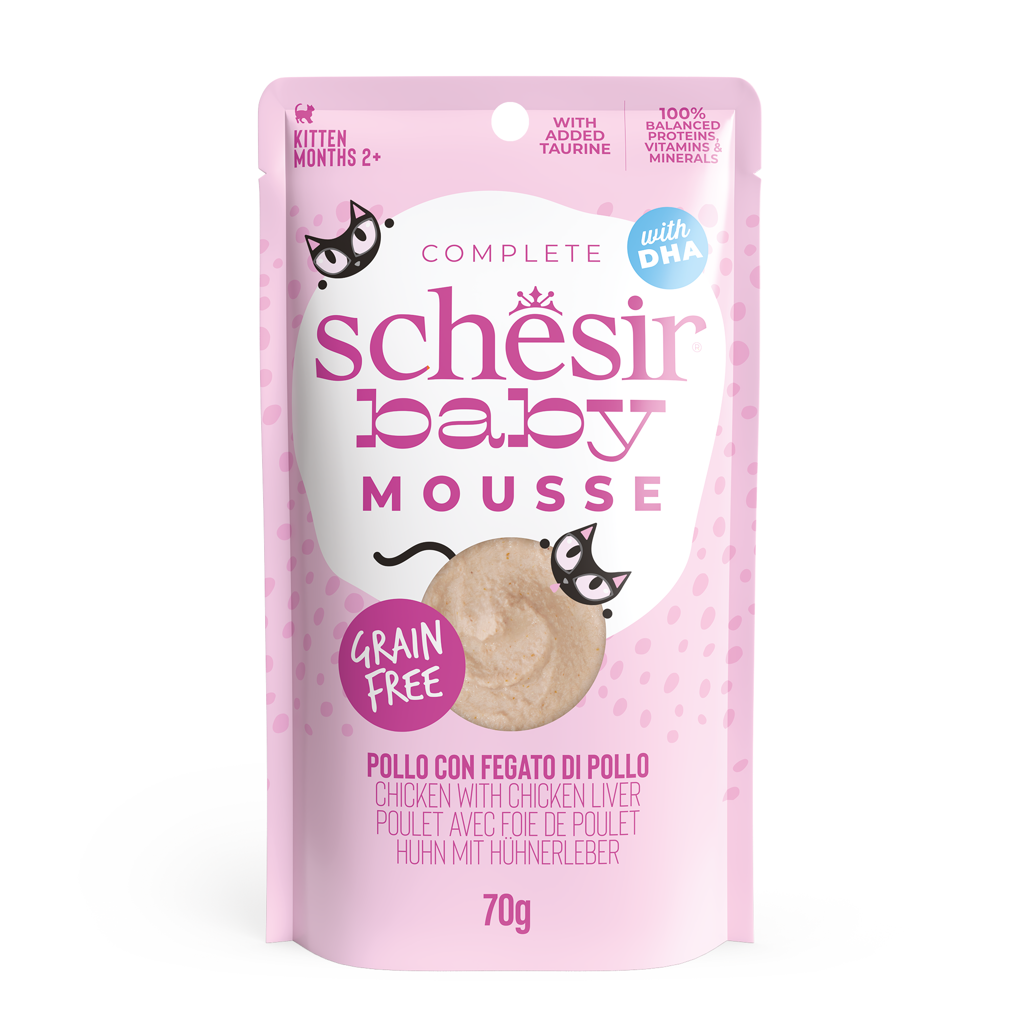Katzenfutter Kitten Mousse Huhn 70 g