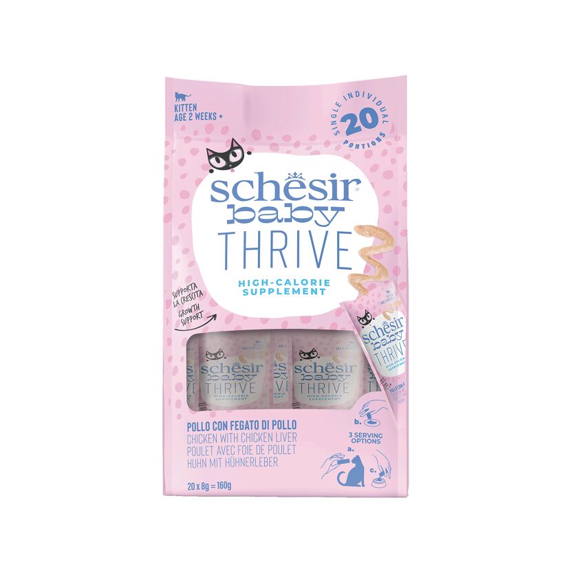 Katzenfutter Kitten Paste Huhn 20 x 8 g