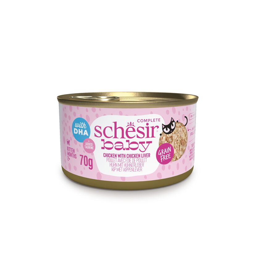 Katzenfutter Kitten Huhn Leber 70 g