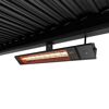 Infrarotstrahler 'LDHR026-240KYW' 2400 W schwarz inklusive Fernbedienung