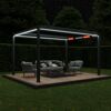 Infrarotstrahler 'LDHR026-240KYW' 2400 W schwarz inklusive Fernbedienung
