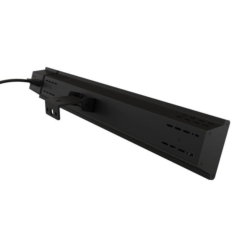 Infrarotstrahler 'LDHR026-240KYW' 2400 W schwarz inklusive Fernbedienung
