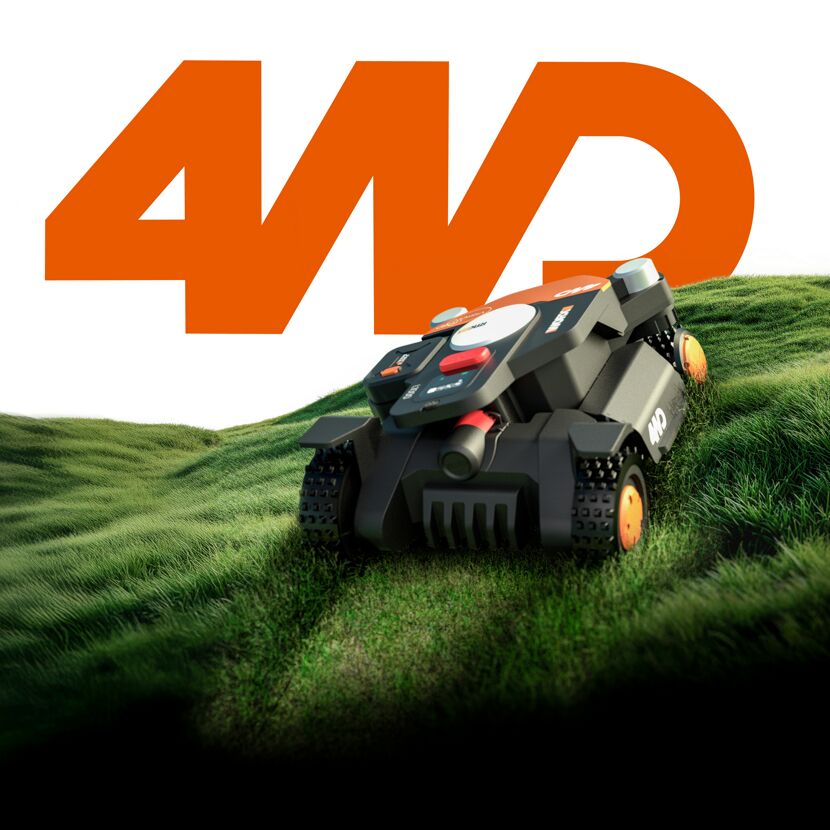 Mähroboter 'Landroid Vision Cloud 4WD WR340E' bis 600 m²