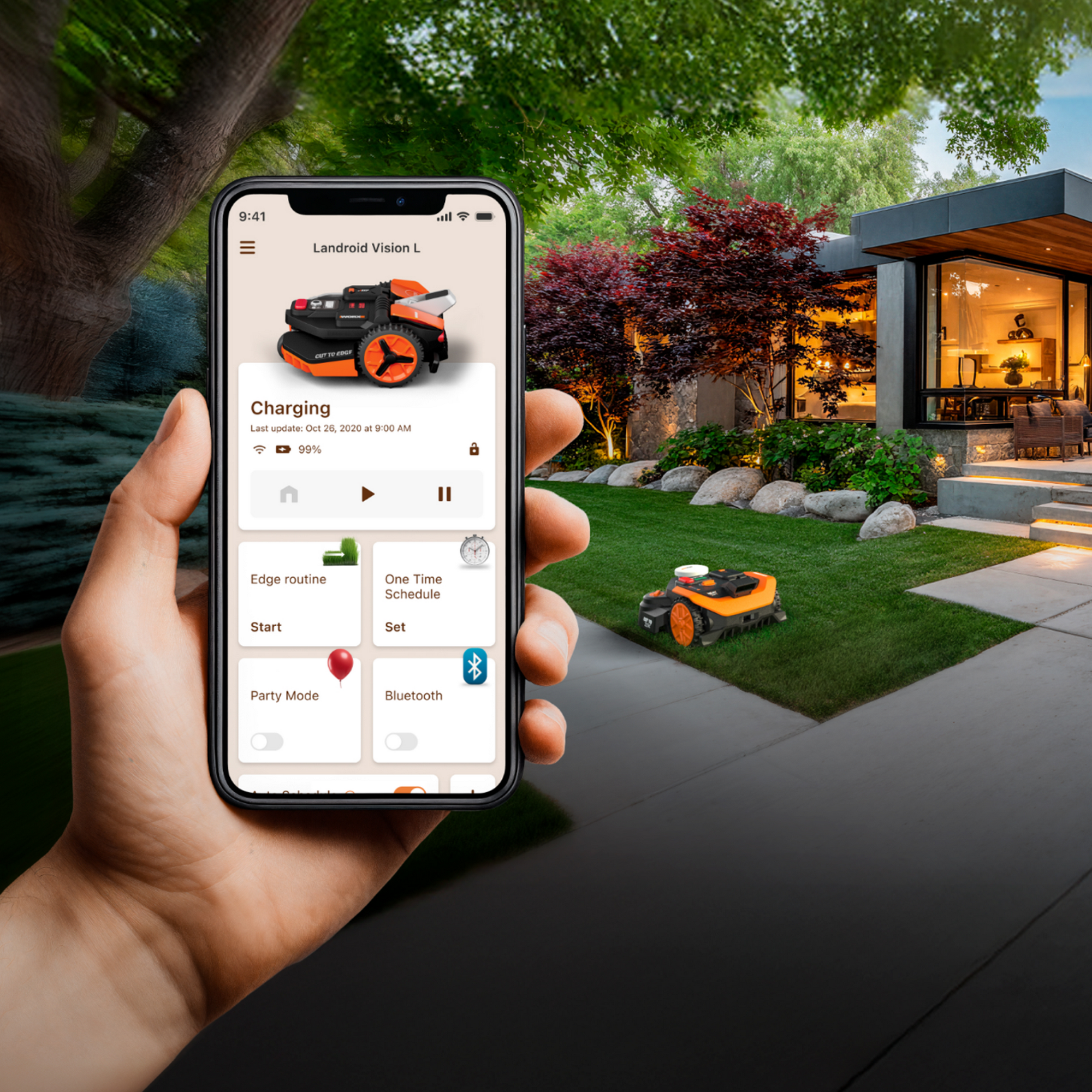 Mähroboter 'Landroid Vision Cloud WR308E' bis 800 m²