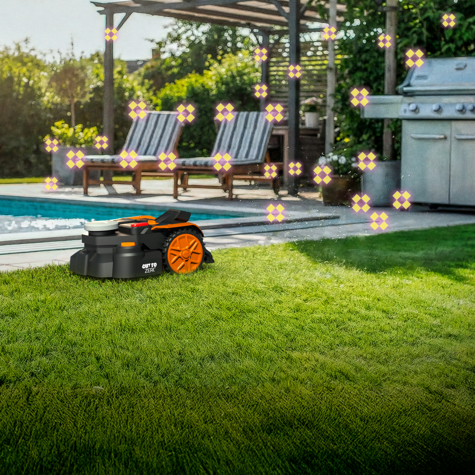 Mähroboter 'Landroid Vision Cloud WR308E' bis 800 m²