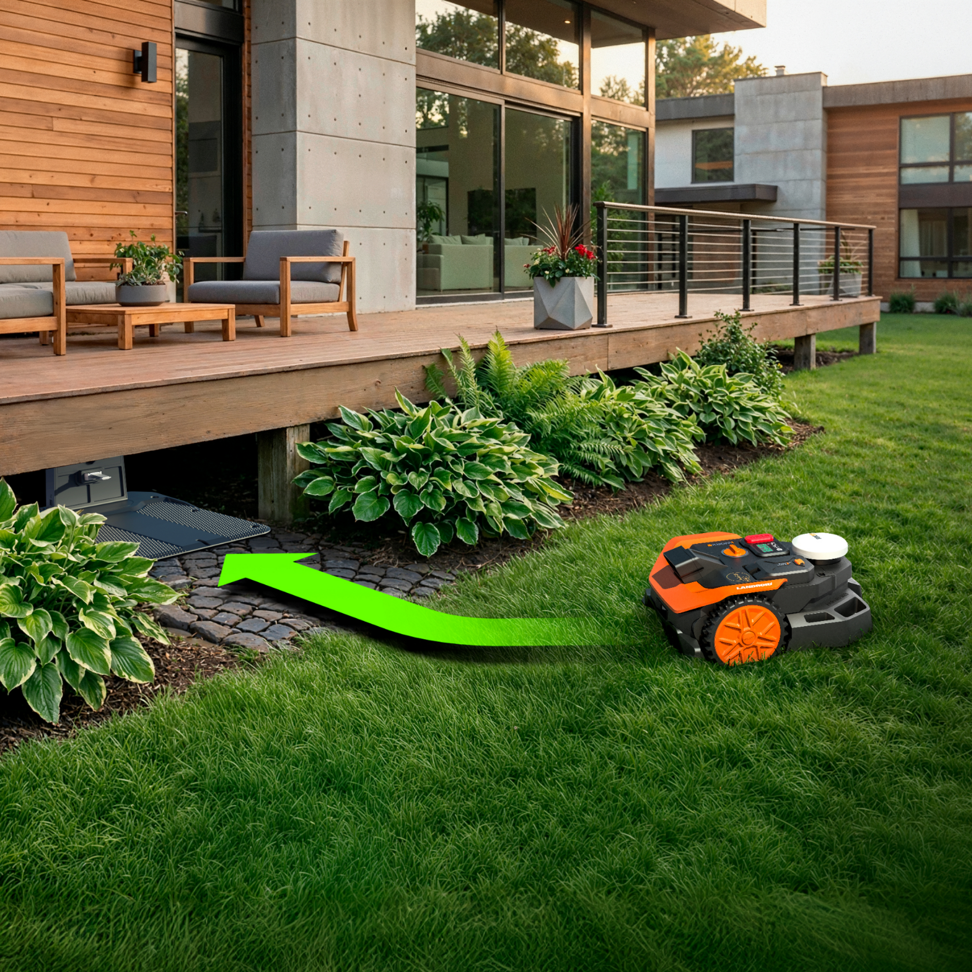 Mähroboter 'Landroid Vision Cloud WR308E' bis 800 m²