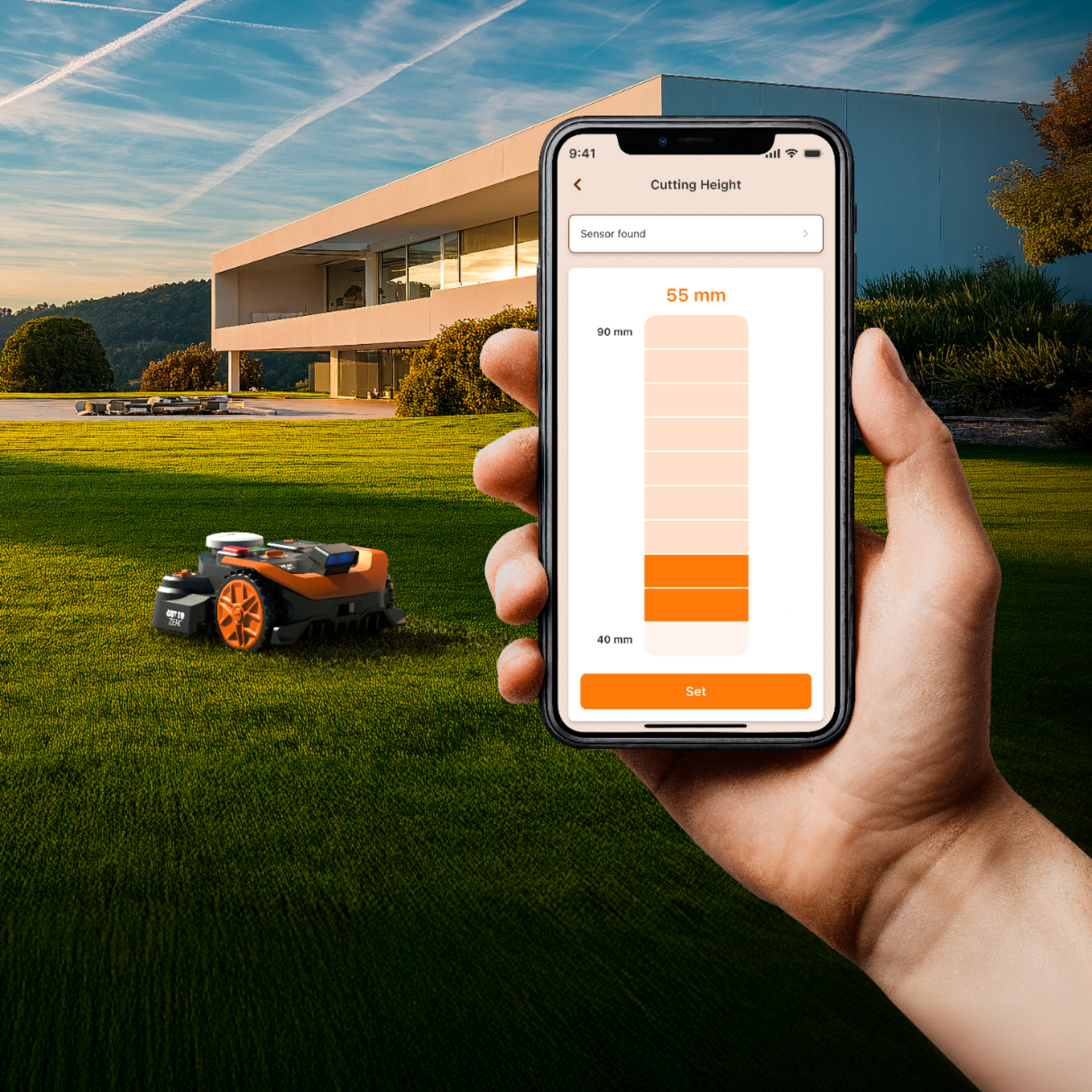 Mähroboter 'Landroid Vision Cloud WR308E' bis 800 m²