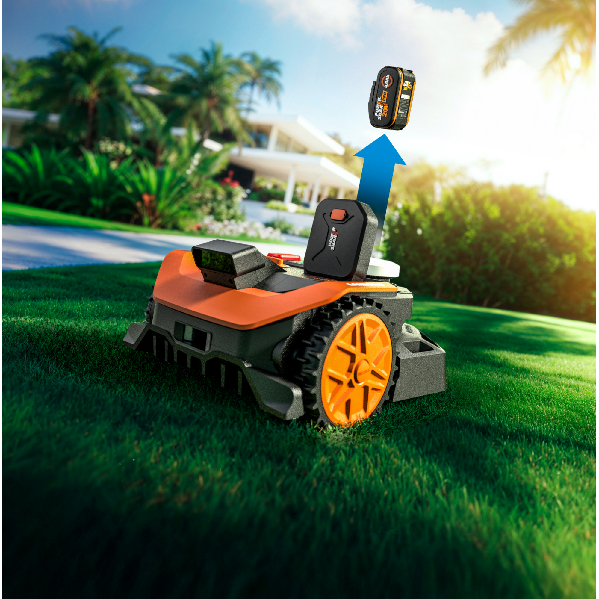 Mähroboter 'Landroid Vision Cloud WR308E' bis 800 m²