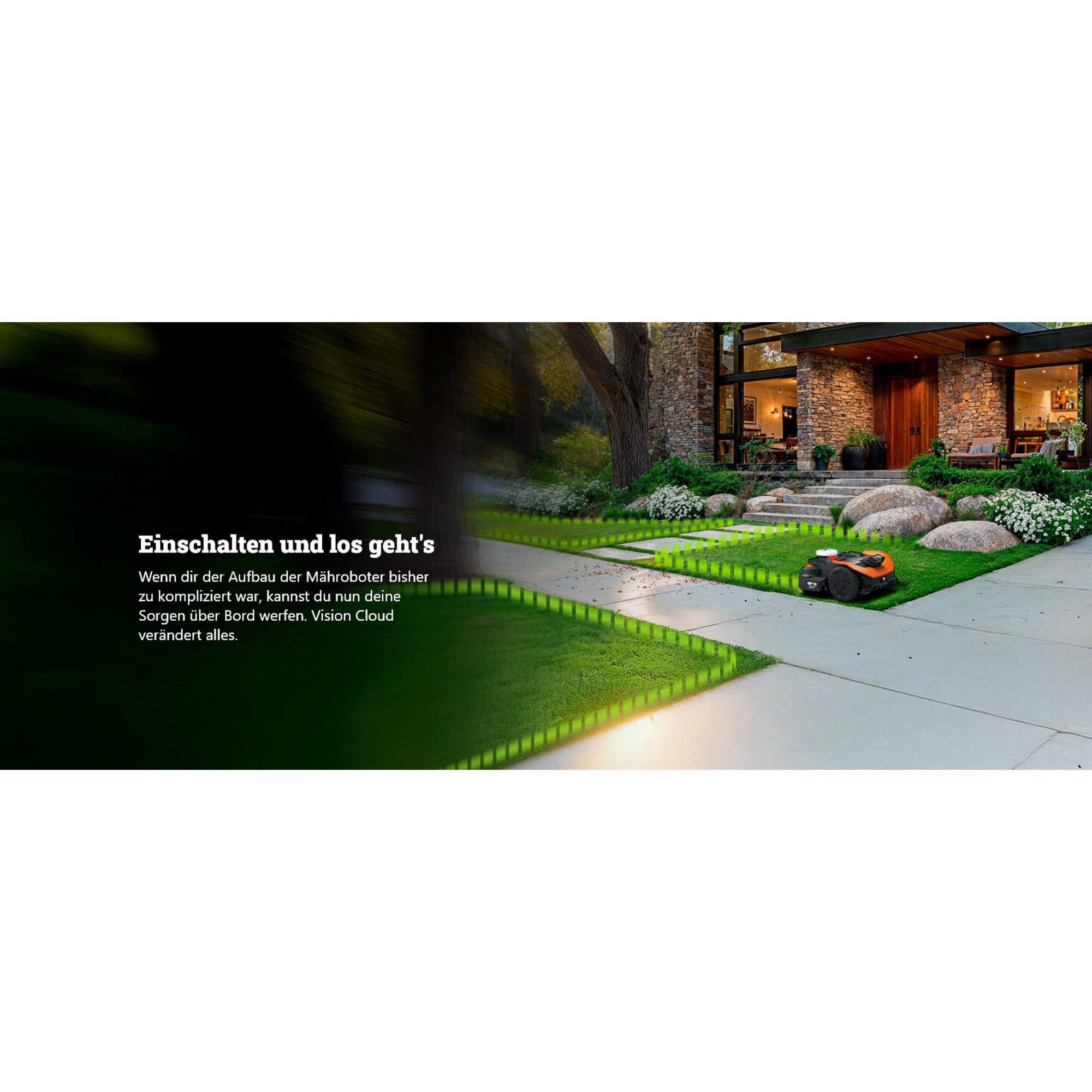 Mähroboter 'Landroid Vision Cloud WR303E' bis 300 m²