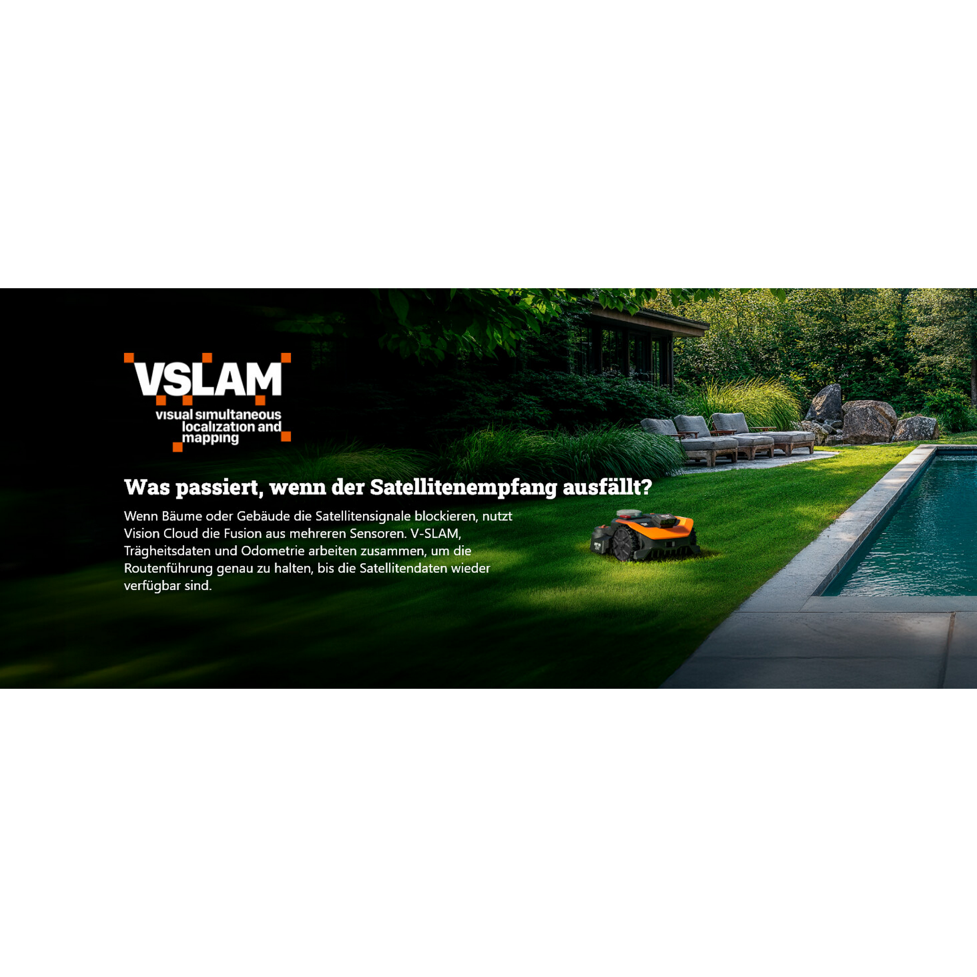 Mähroboter 'Landroid Vision Cloud WR303E' bis 300 m²